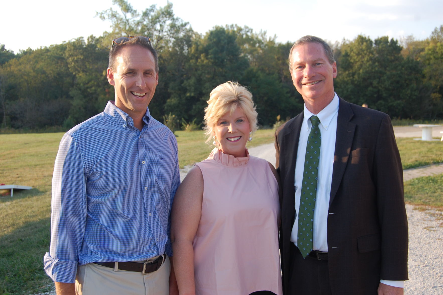 B.J. Wilkin, Kathy and Bill Yoder